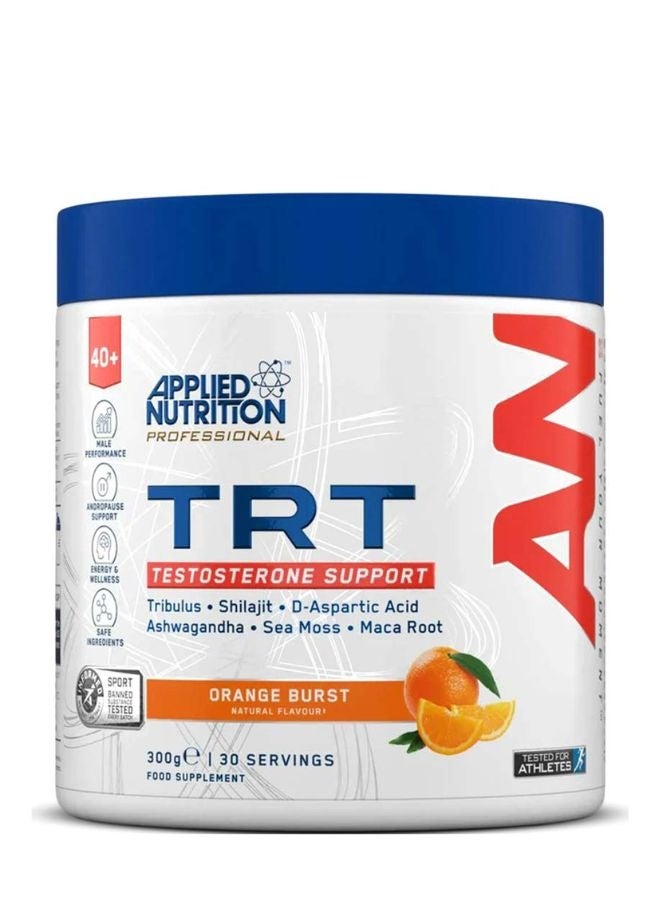 Applied Nutrition TRT Testosterone Support Orange Burst Flavour 300 Gram